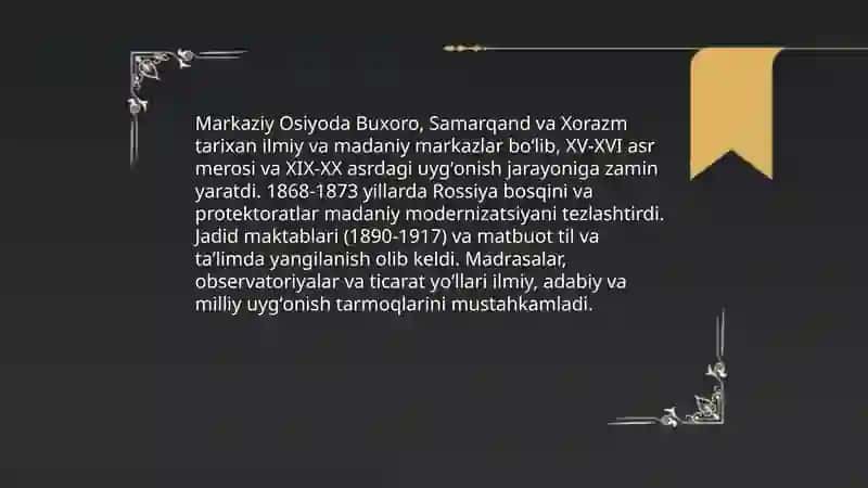 Sharq uygʻonish davri sharq renessansi 4
