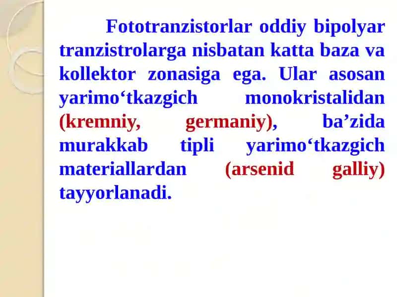 Fototranzistorlar 4