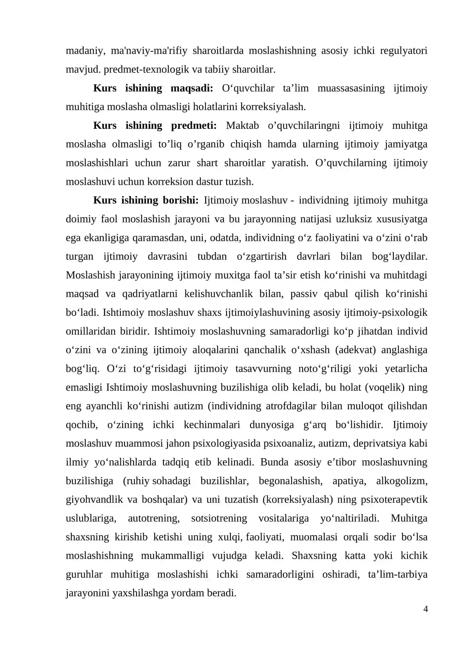 BIRINCHI BOSQICH TALABALARINING MOSLASHGANLIGINING O’ZIGA XOS XUSUSIYATLARI 4