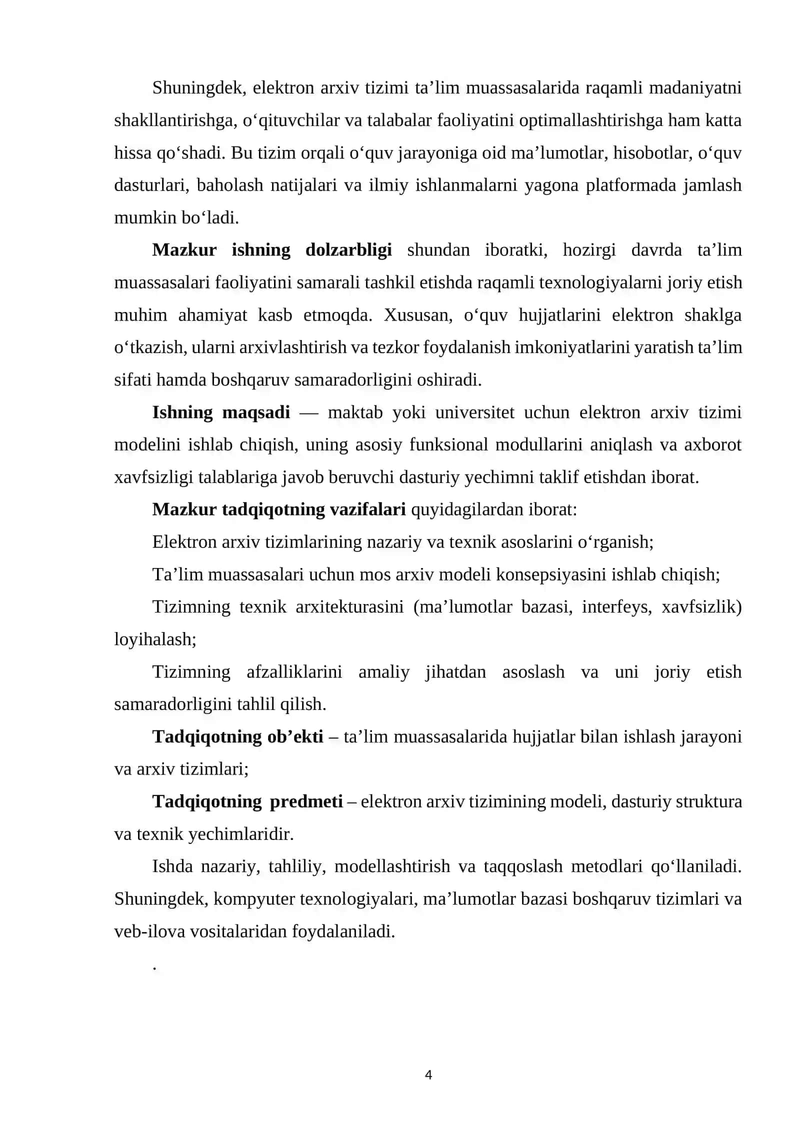 Elektron arxiv tizimi modeli 4