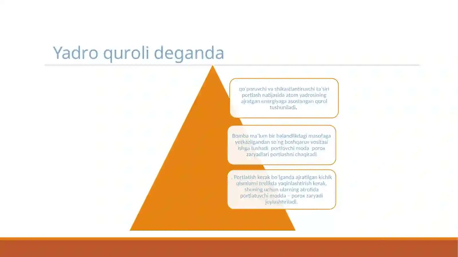 OMMAVIY QIRG’IN QUROLLARINING TASNIFI 4