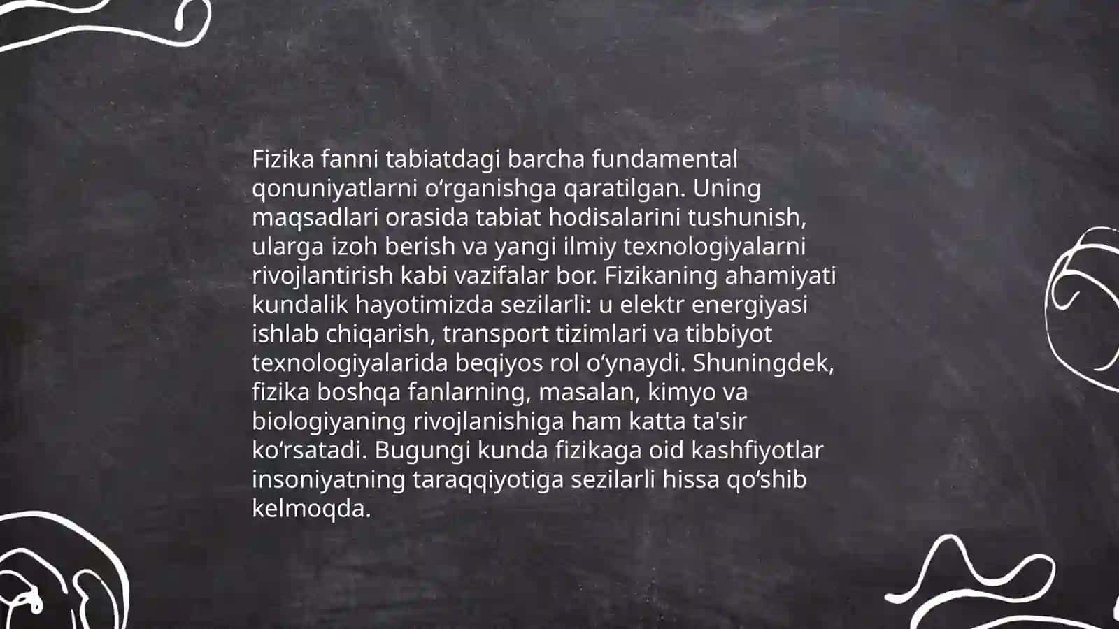 Fizika faniga kirish 4