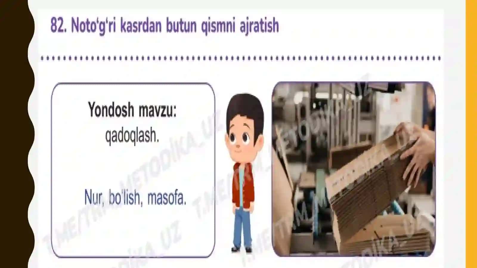 Noto‘g‘ri kasrdan butun qismni ajratish 4