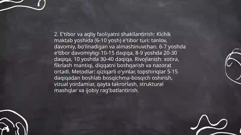 Kichik maktab yoshli bolalar psixologiyasi 4
