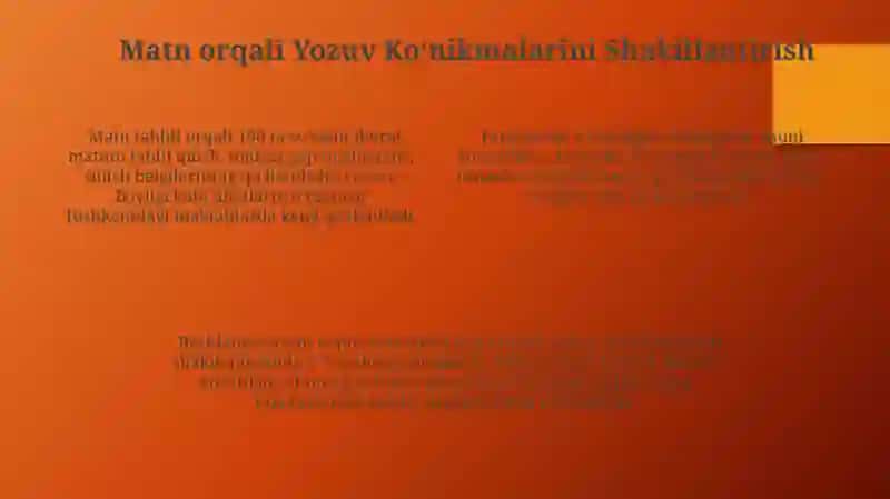 Boshlangʻich Sinflarda Samarali Matn Qoʻllash Usullari 4
