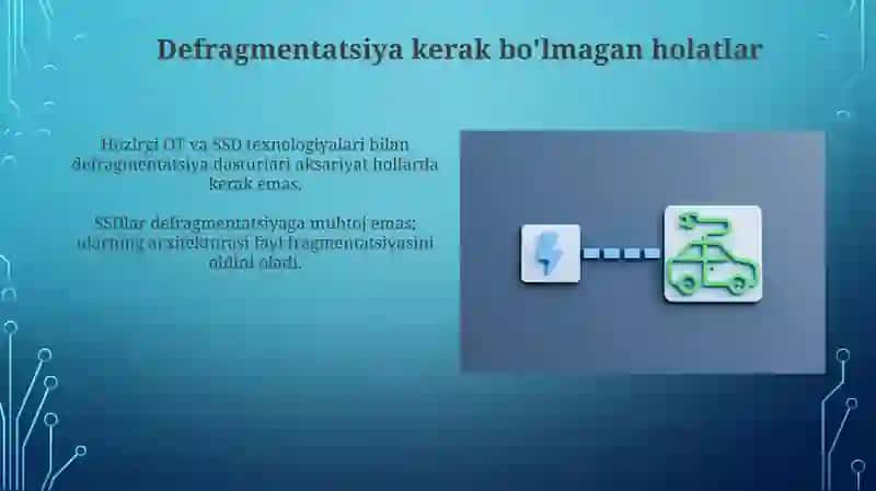 SanDisk va DeFrag dasturlari 4