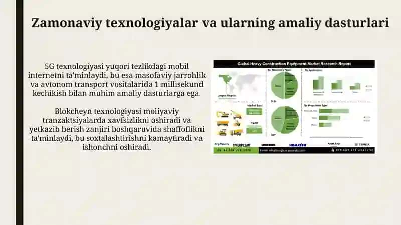 Texnik vositalarning rivojlanish tendensiyalari 4
