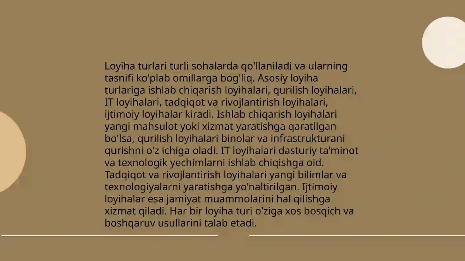 Loyiha va loyiha tavsifi 4