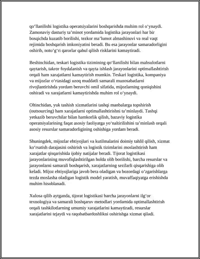 Tijorat logistikasi 4