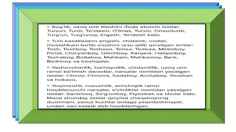 ISMLAR VA ULARNING OʻZIGA XOS XUSUSIYATLARI 4
