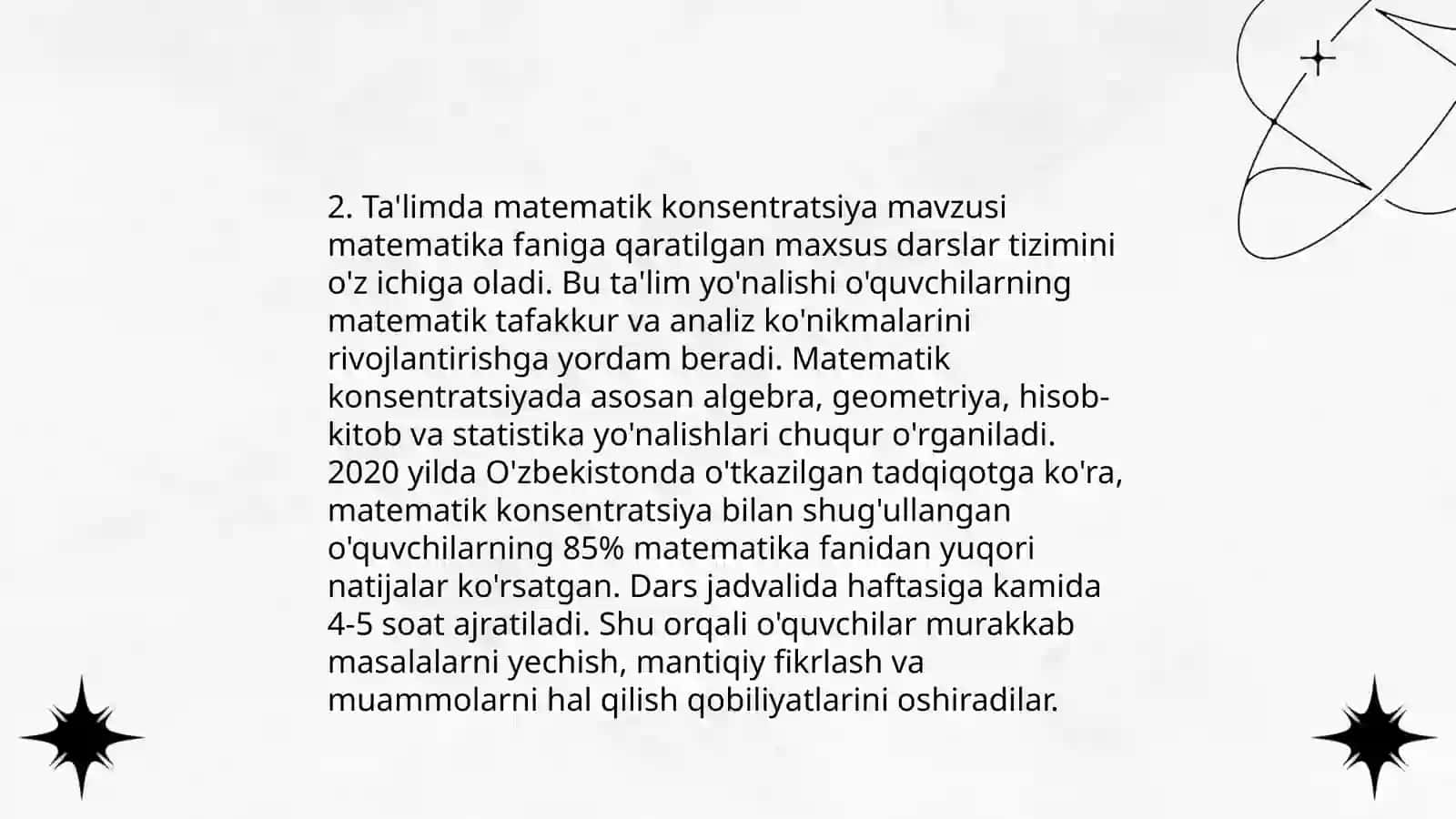 O'qitishda konsentrlash metodlari 4