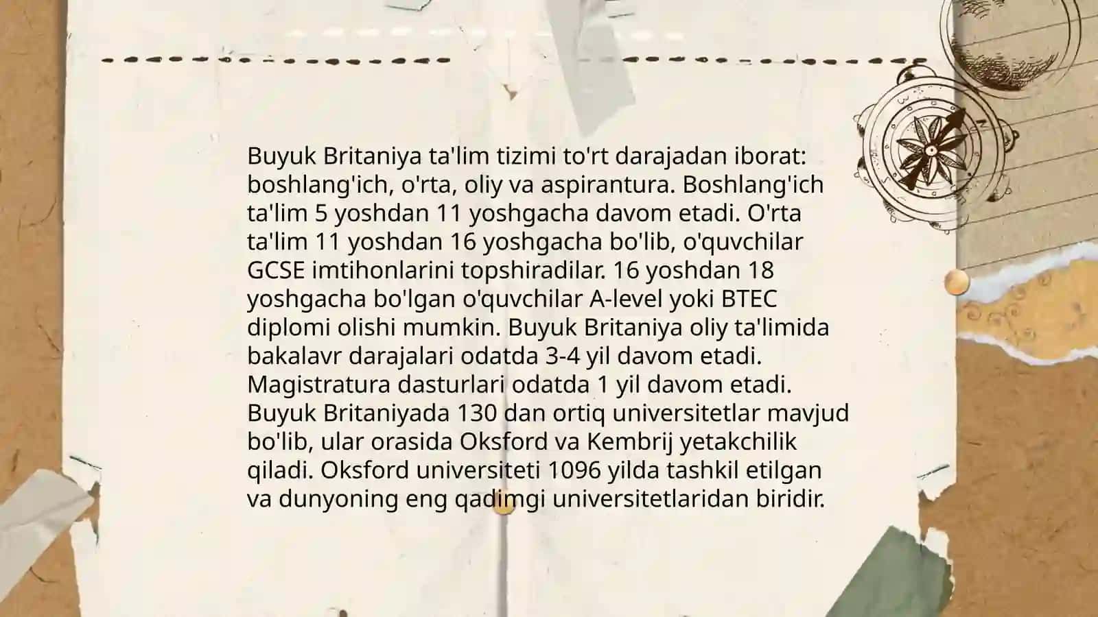 Mustaqil ta'lim tizmi dunyo mammlakatlari 4