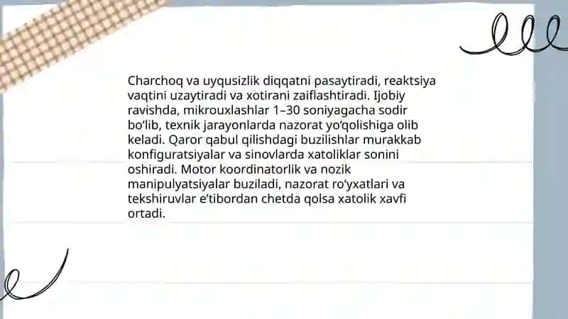 Texnik xatoliklarni psixologik sabablari 4