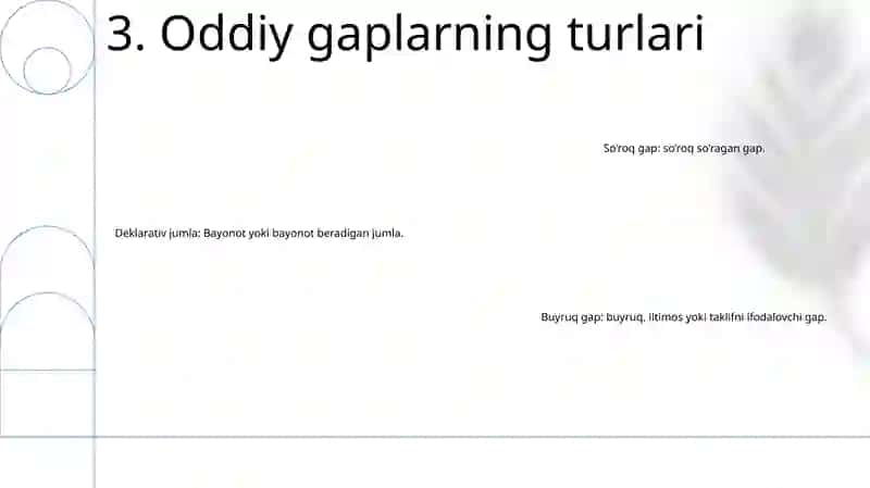 Sodda Hukm Va Uning Turlari 4