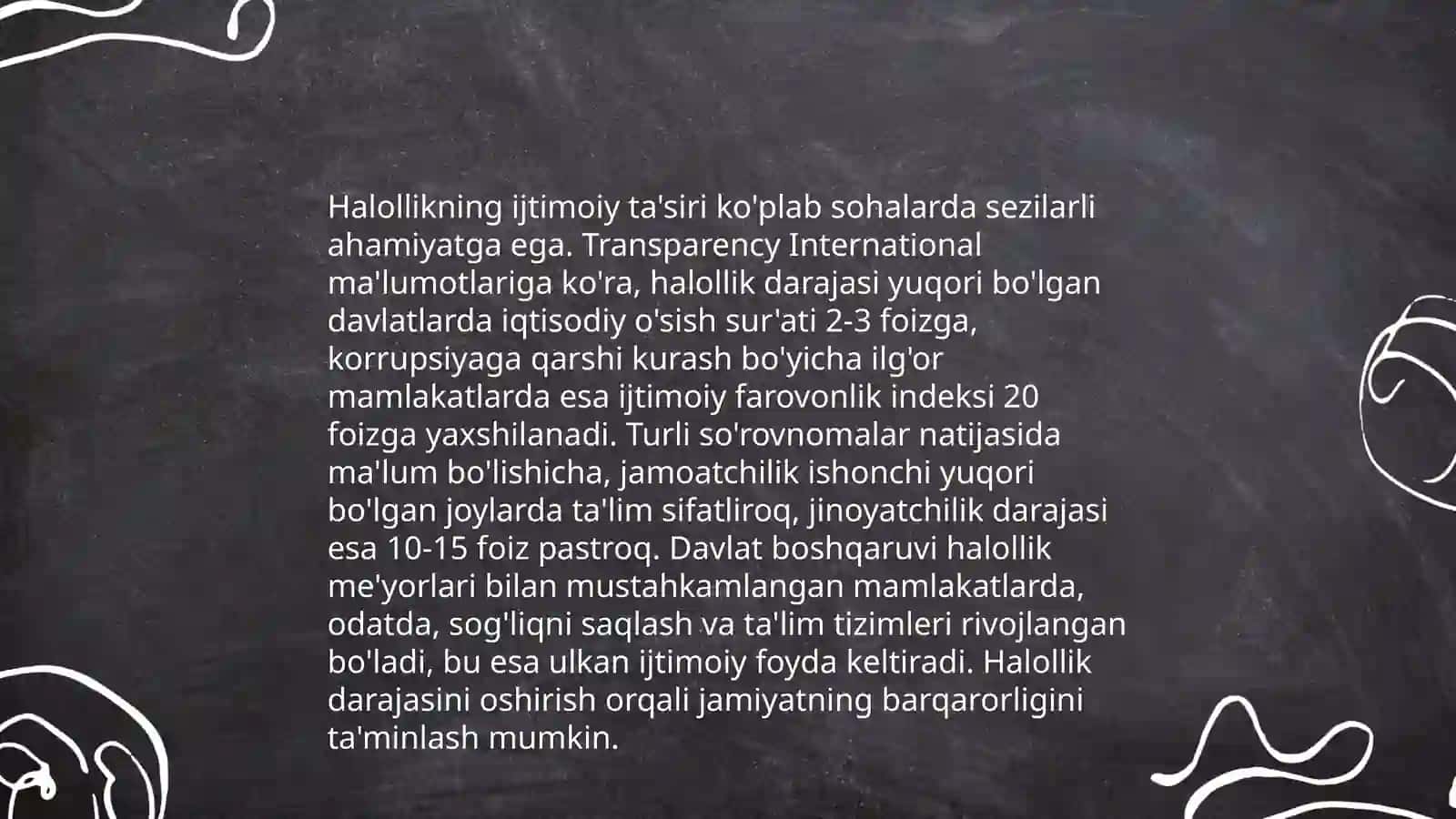 Rostgo'ylik va halollik 4