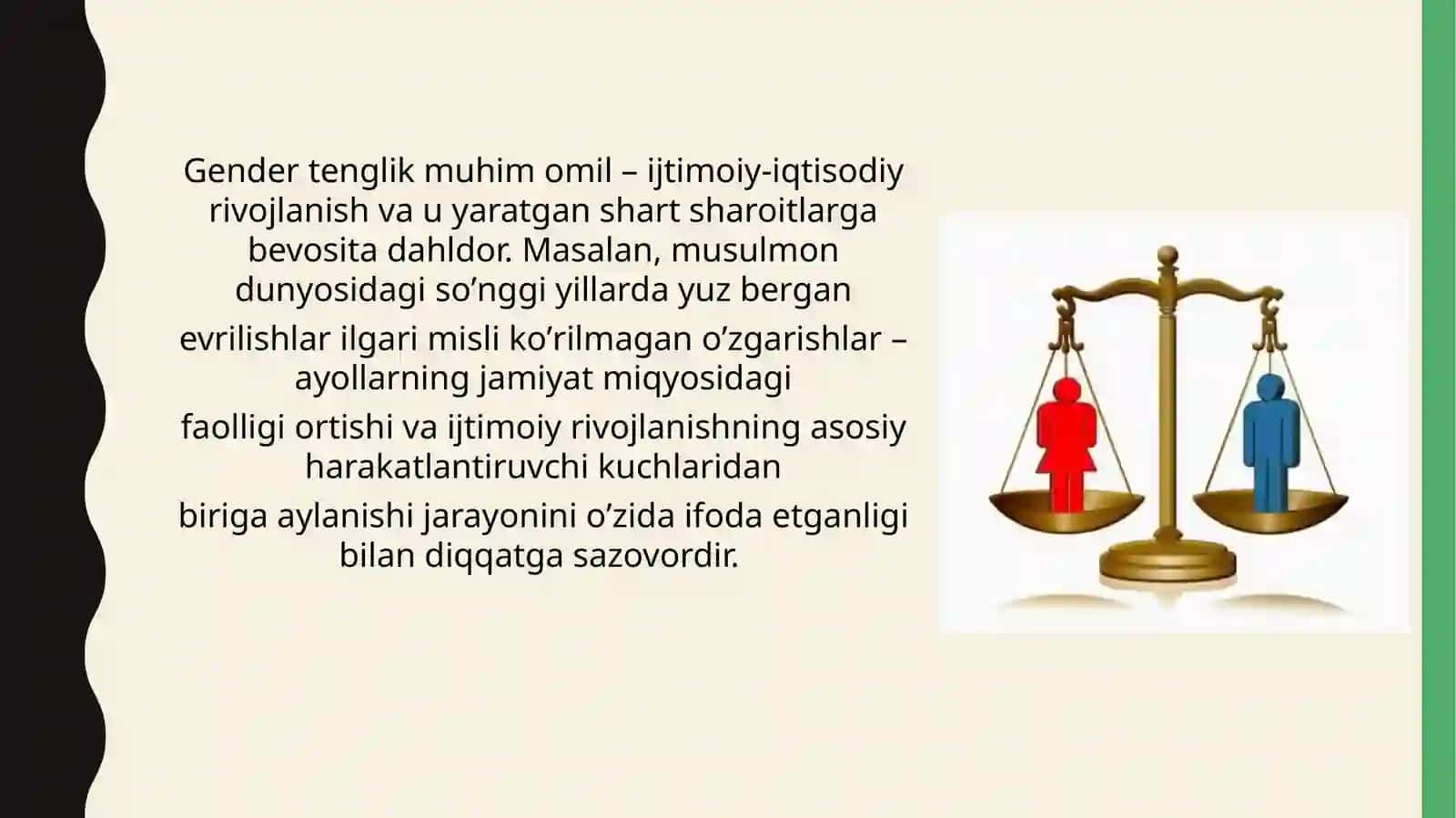 Zamonaviy dunyoda gender muammosi 4
