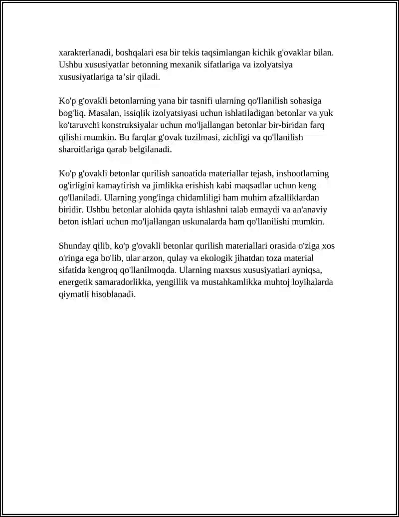 KÕP ĞOVAKLI BETONLAR 4
