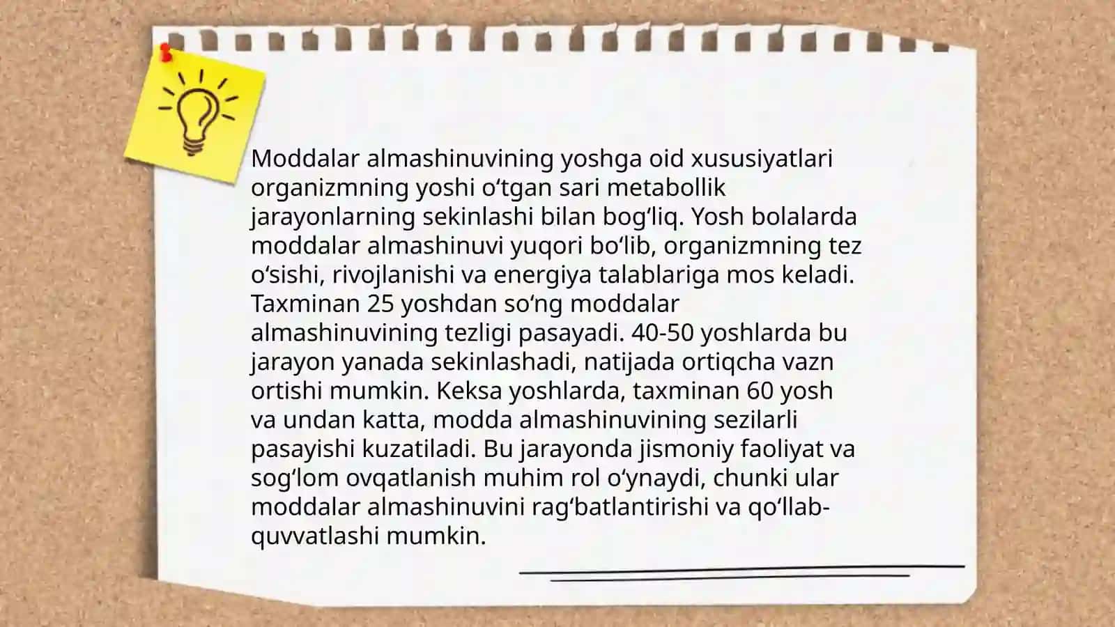 Moddalar va energiya almashinuvi 4