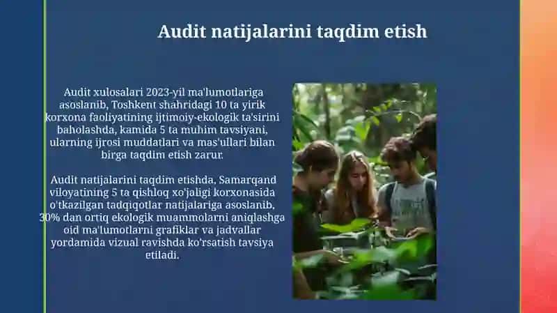 Ijtimoiy ekologik auditorlik 4
