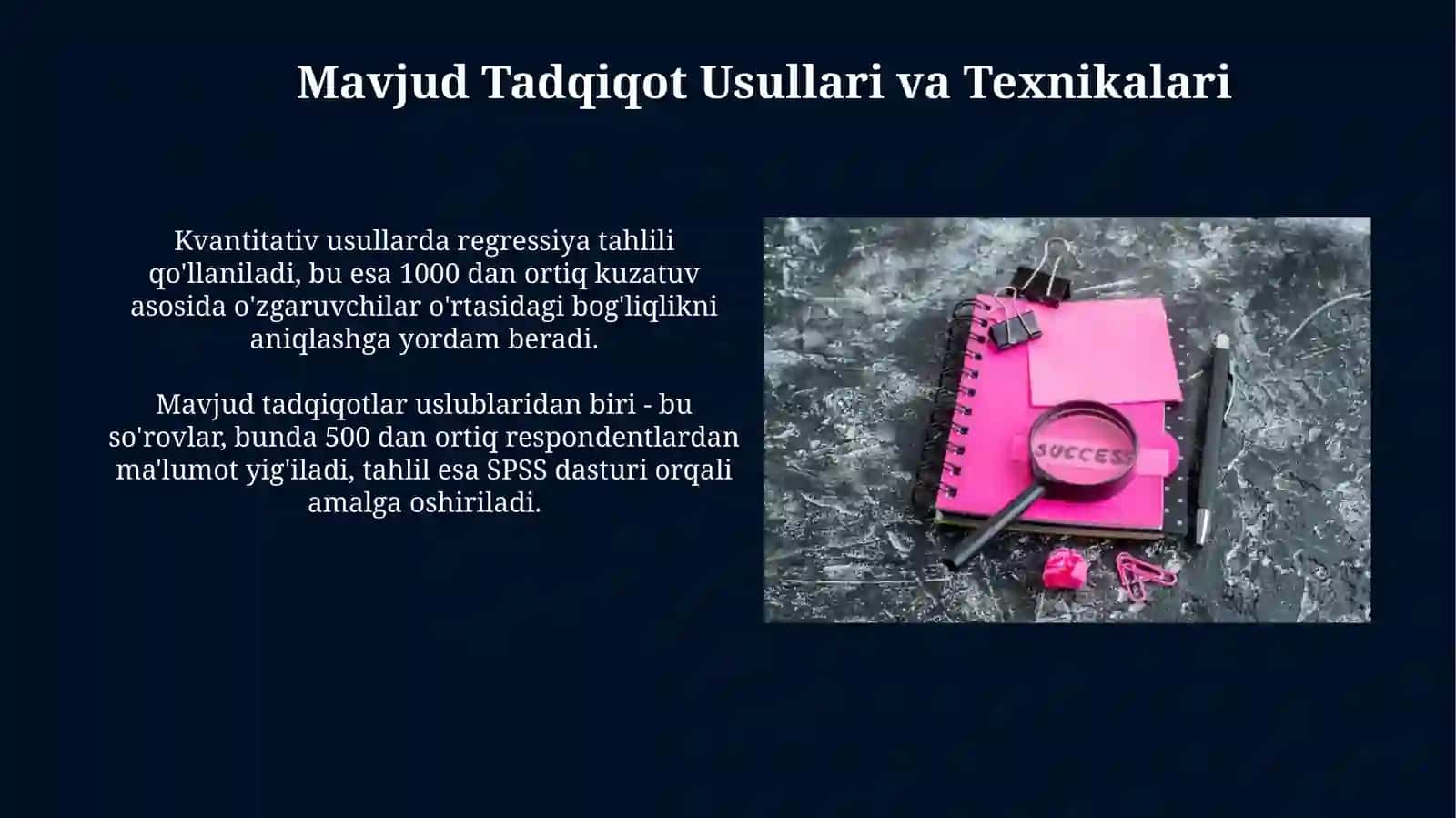 Bozor kompleksini tadqiq qilish 4