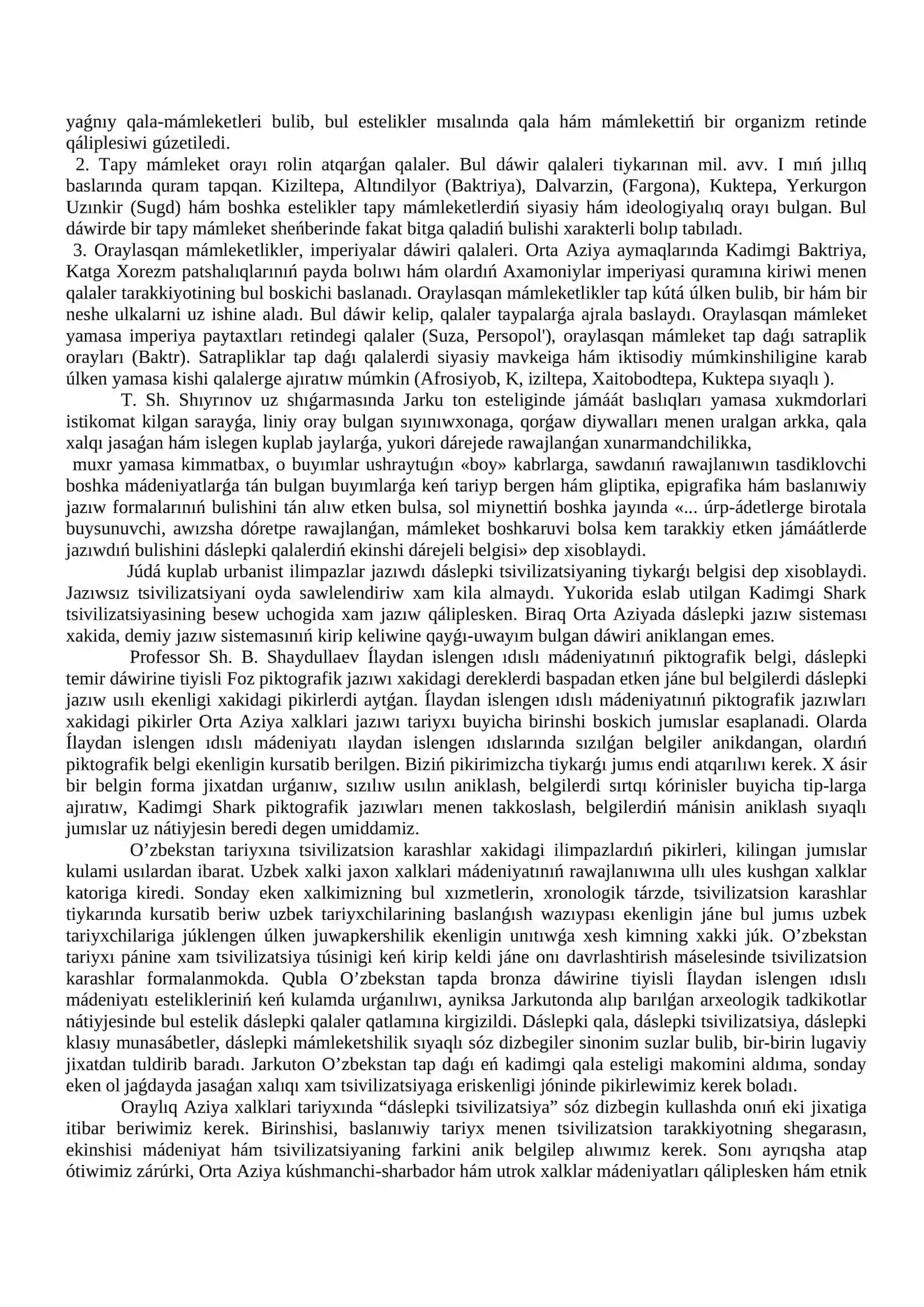 Orta Aziya tsivilizatsiyasi arxeologiyasi 4