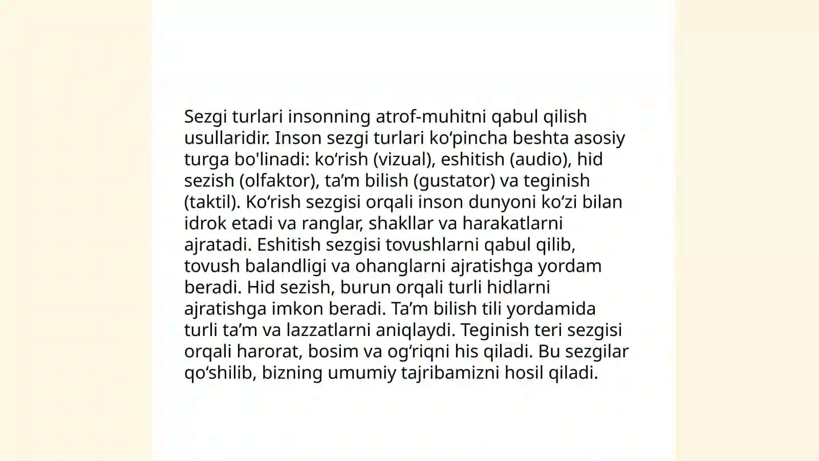 Sezgi tushunchasi 4
