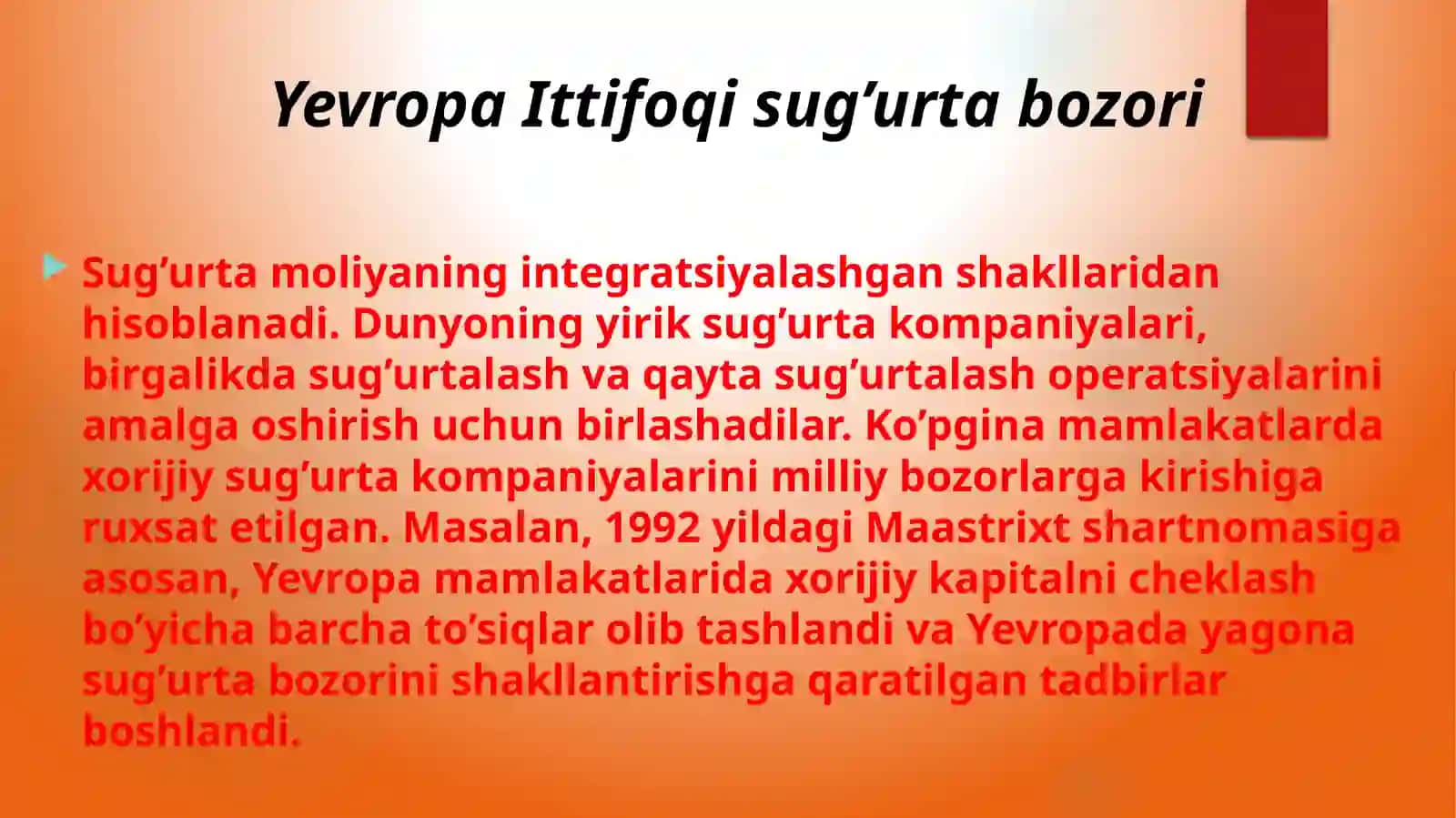 YEVROPADA SUG’URTA TURLARI 4