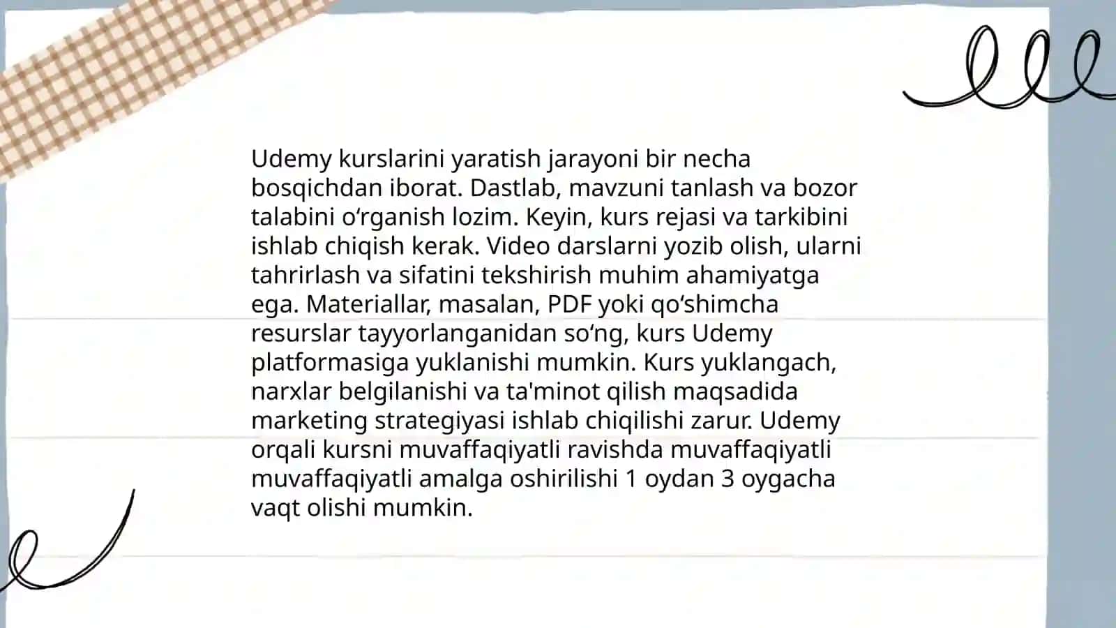 Udemy platformalarining vazifalari 4