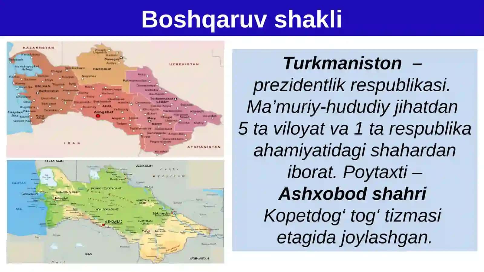 Turkmaniston Respublikasi 4
