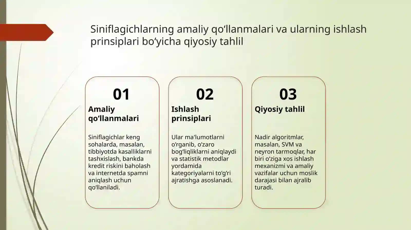 Zamonaviysiniflagichlarvaularningishlashprinsipi 4