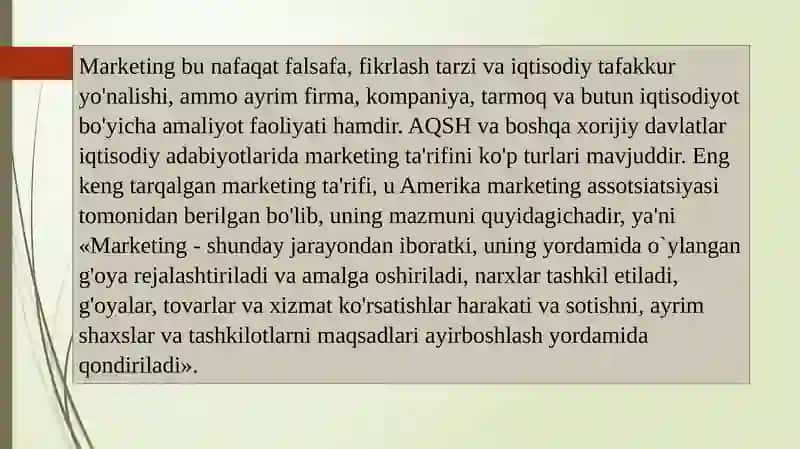 Marketing anima 4
