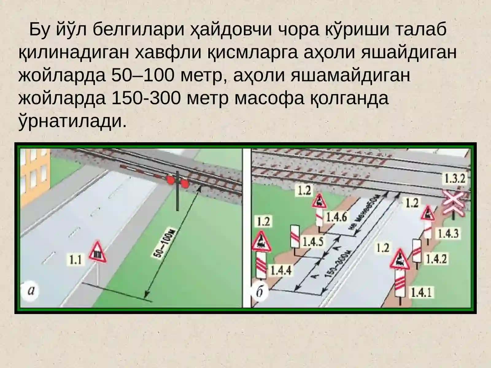 Йўл белгилари (Йул Белгилари) 4
