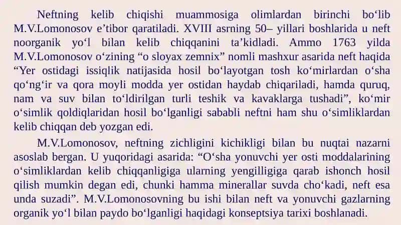 NEFT VA GAZ KONLARINING KON - GEOLOGIK TAVSIFI 4