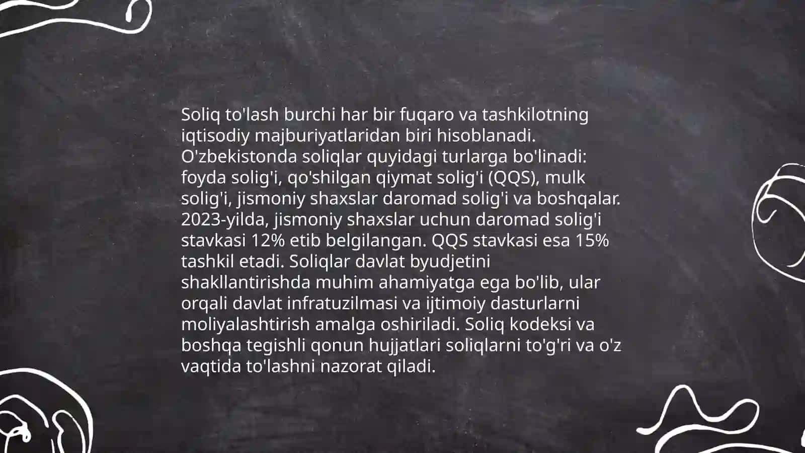 Oʻzbekiston respublikasida fuqarolarning burchlari 4