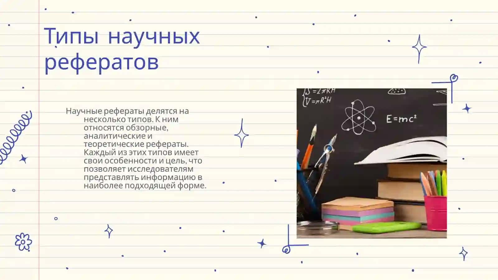 Виды рефератов 4