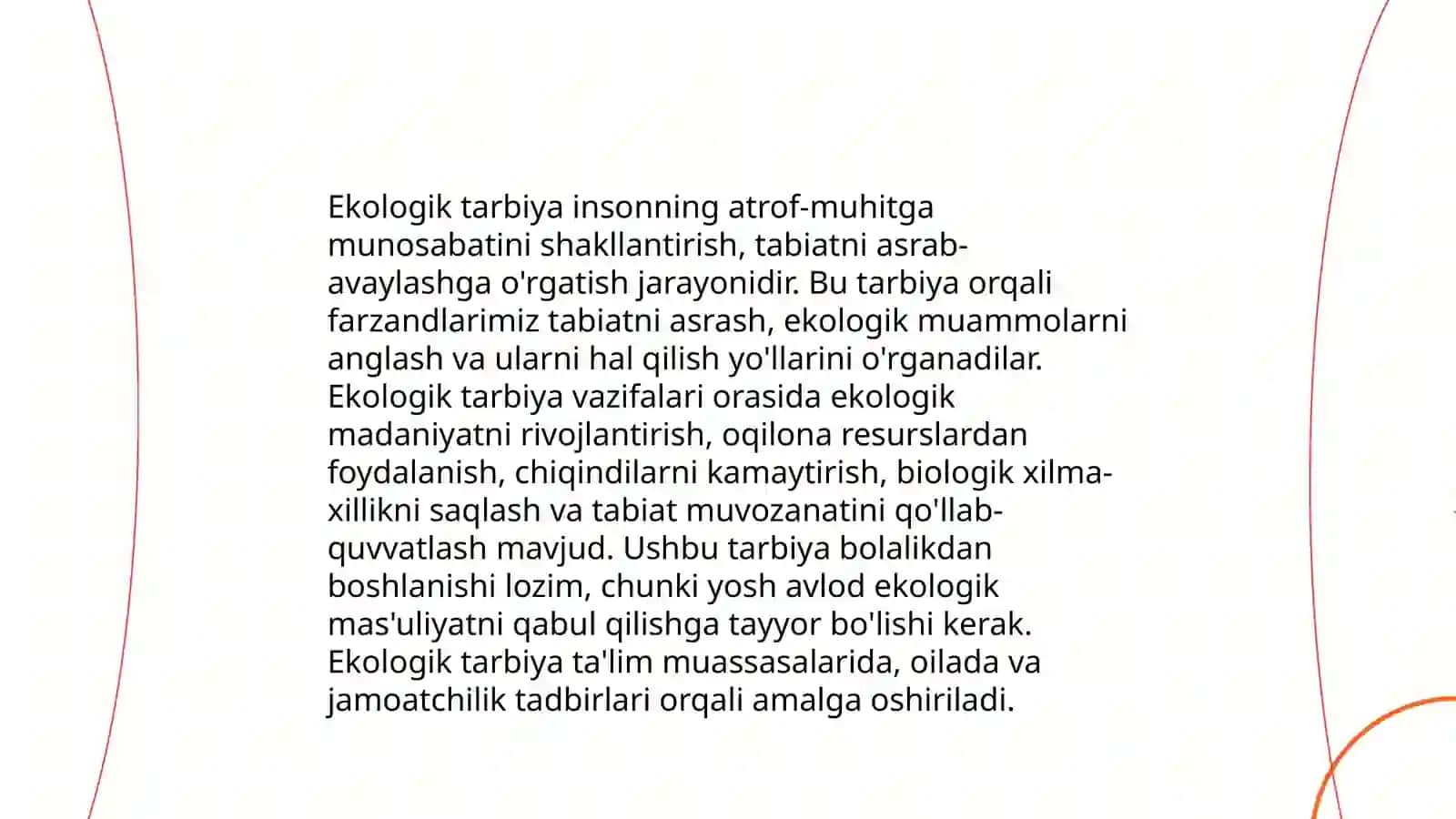 İqtisodiy va ekologik tarbiya 4
