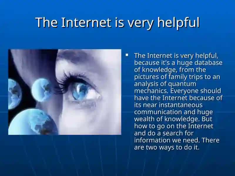 Internet and Modern Life 4