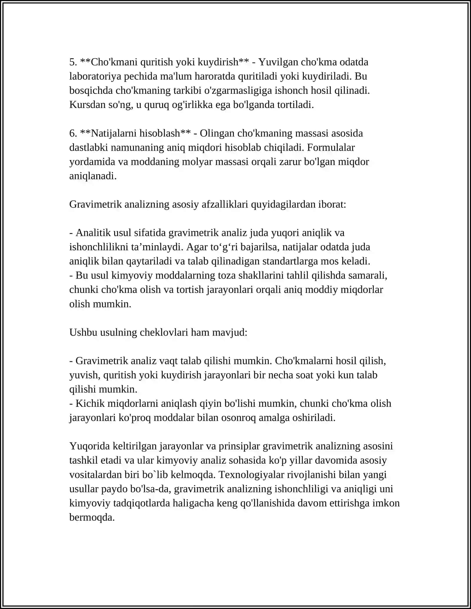GRAVIMETRIK (TORTMA) ANALIZ 4