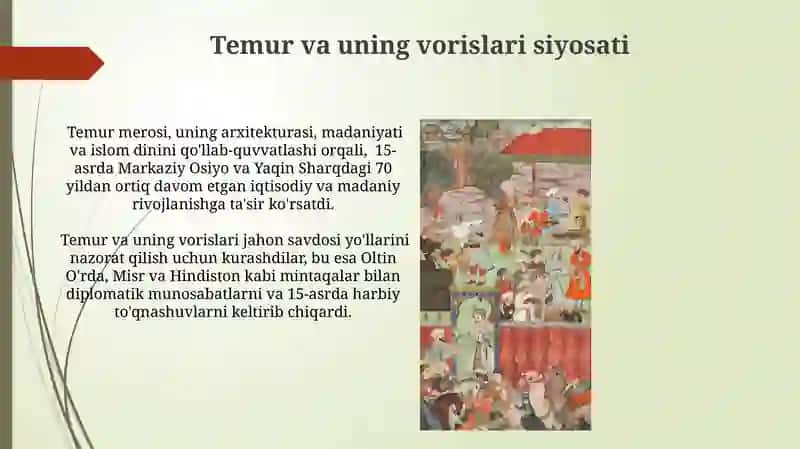 Temuriylar Davri Tarixshunosligi 4