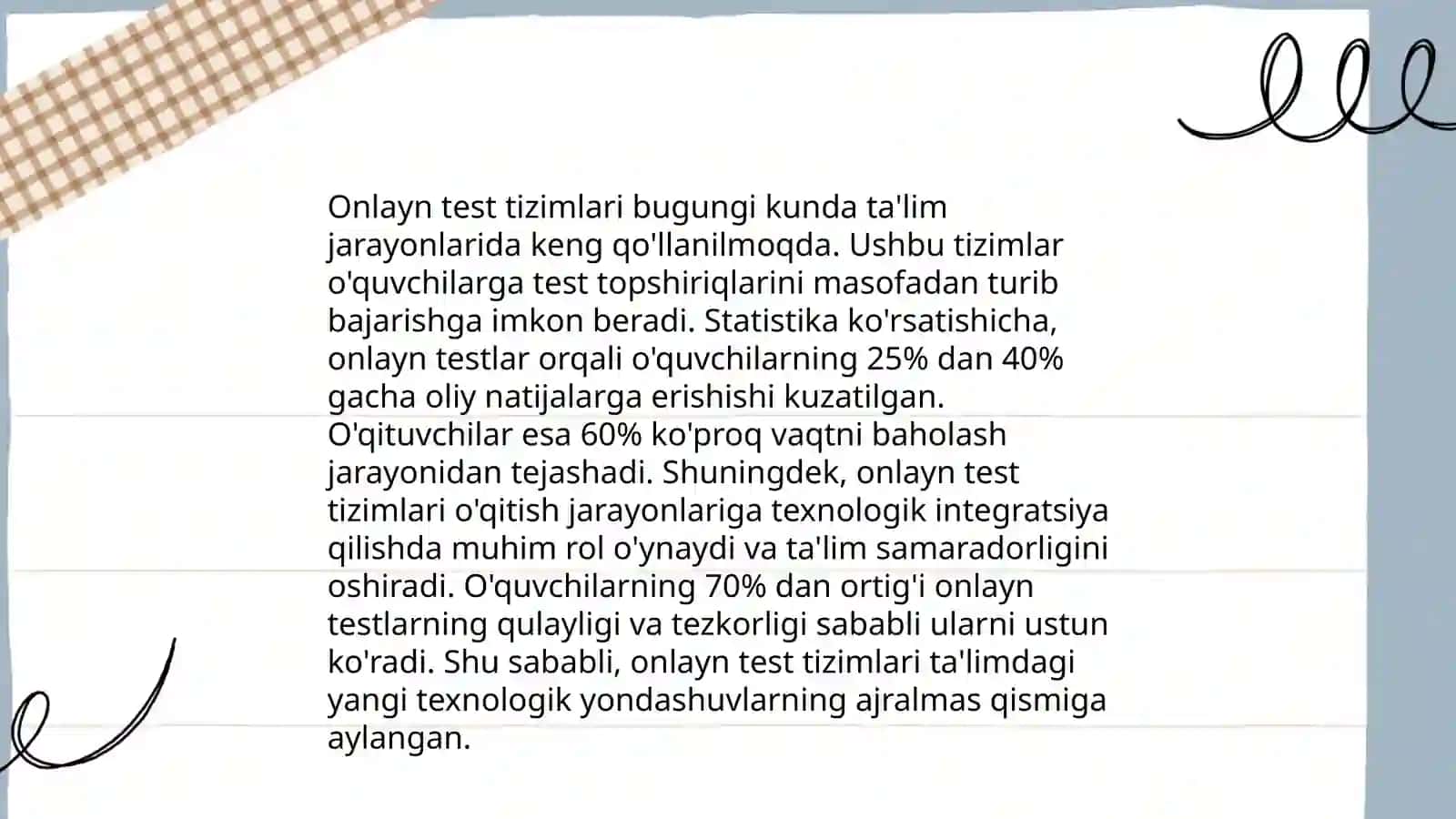 Kompyuter texnologiyalari orqali bilim nazorati 4