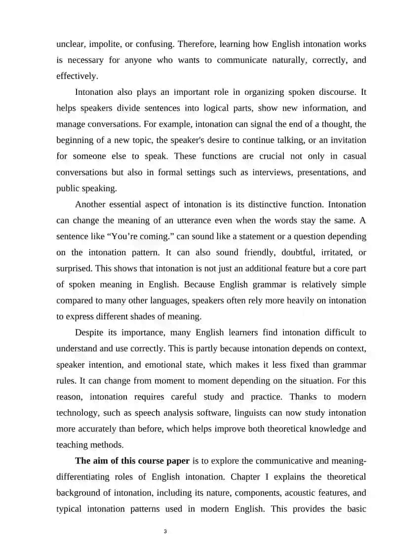 Communicative and distinctive functions of English Intonation 4