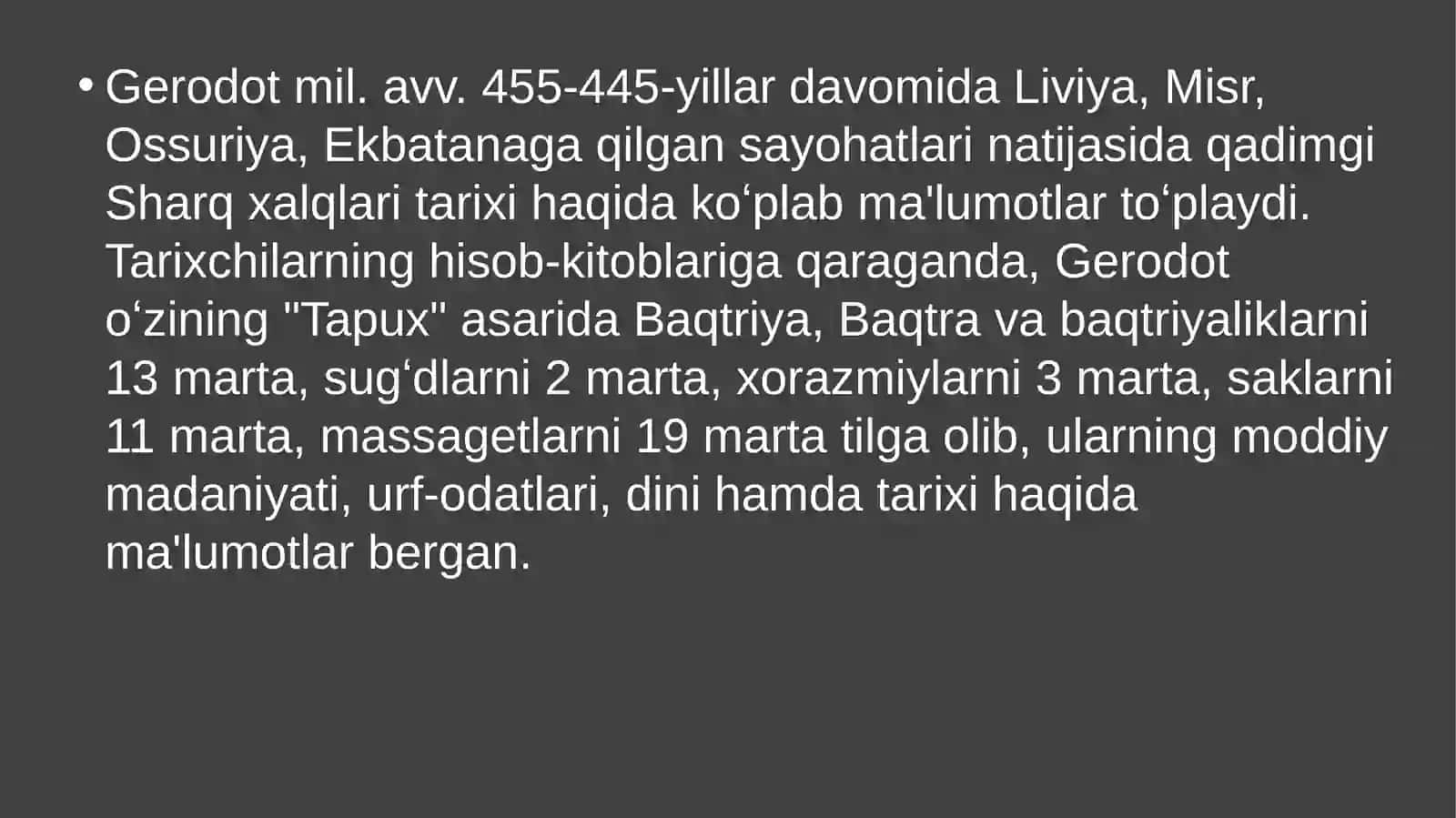 O'rta Osiyo xalqlarining qadimgi davr tarixi tarixshunosligi 4