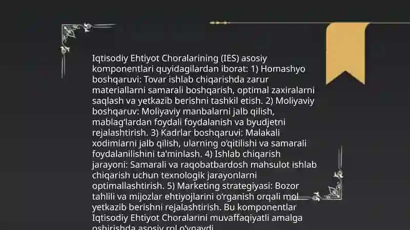 IES larning turlari va ularning issiqlik chizmalari 4