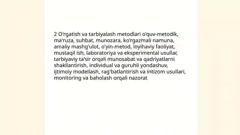 Tarbiyaning umumiy metodlari 4
