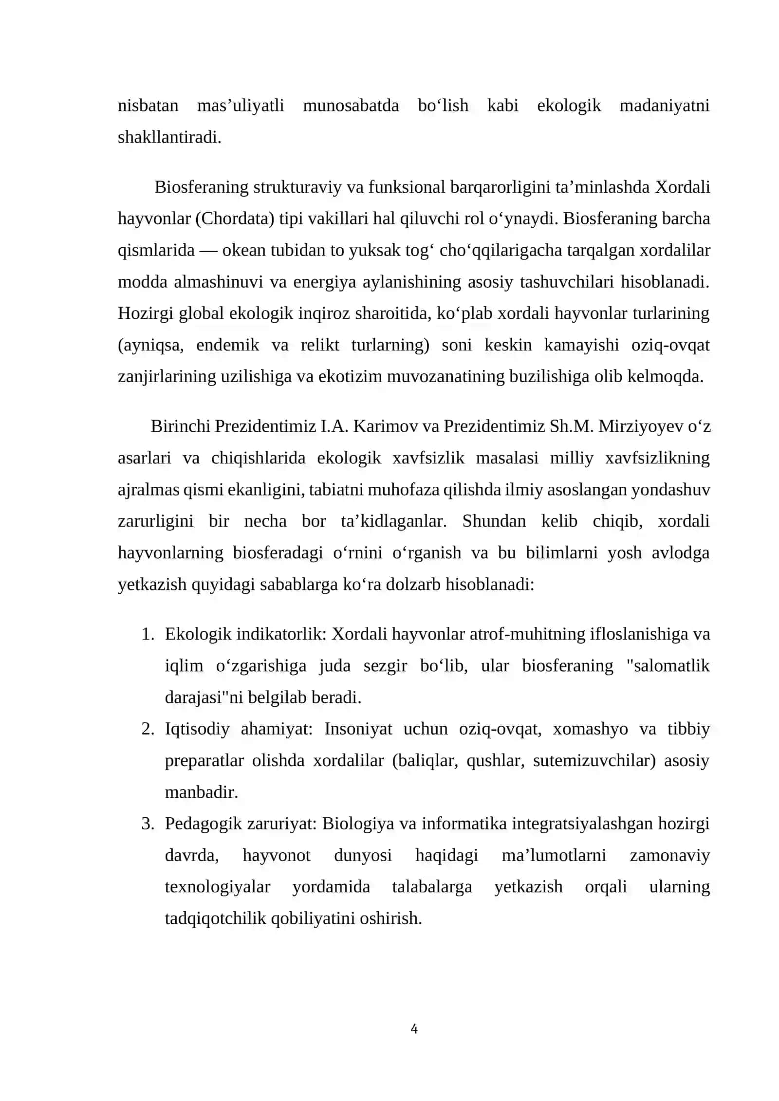 Xordali hayvonlar haqida tushuncha 4