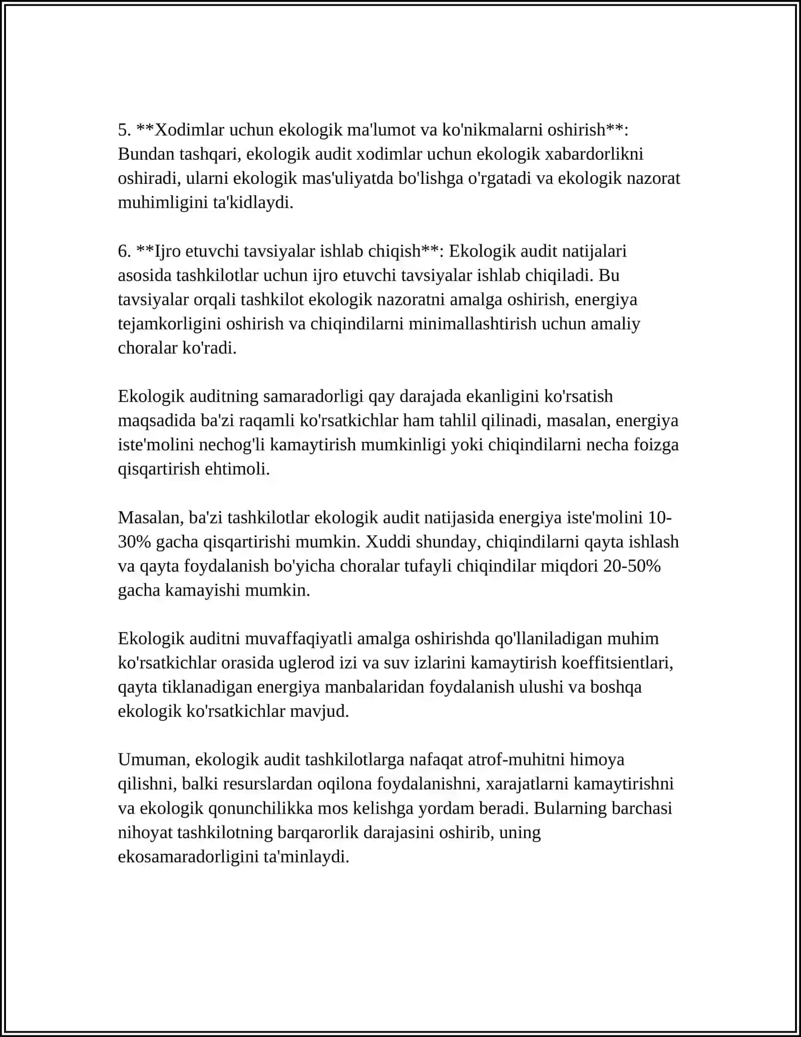 EKOLOGIK AUDITNI O‘TKAZISH TARTIBI 4