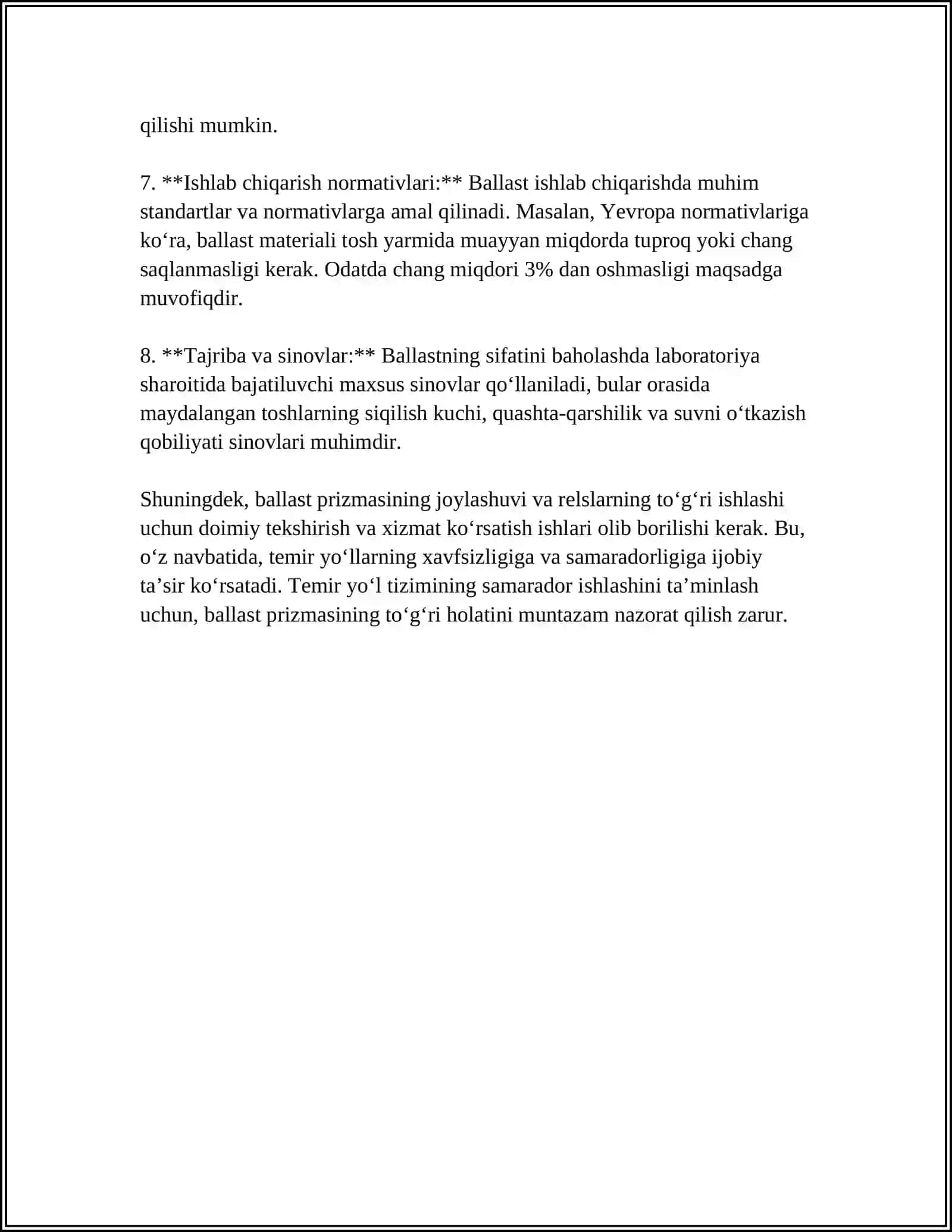 Ballast Prizmasi Zichlash 4