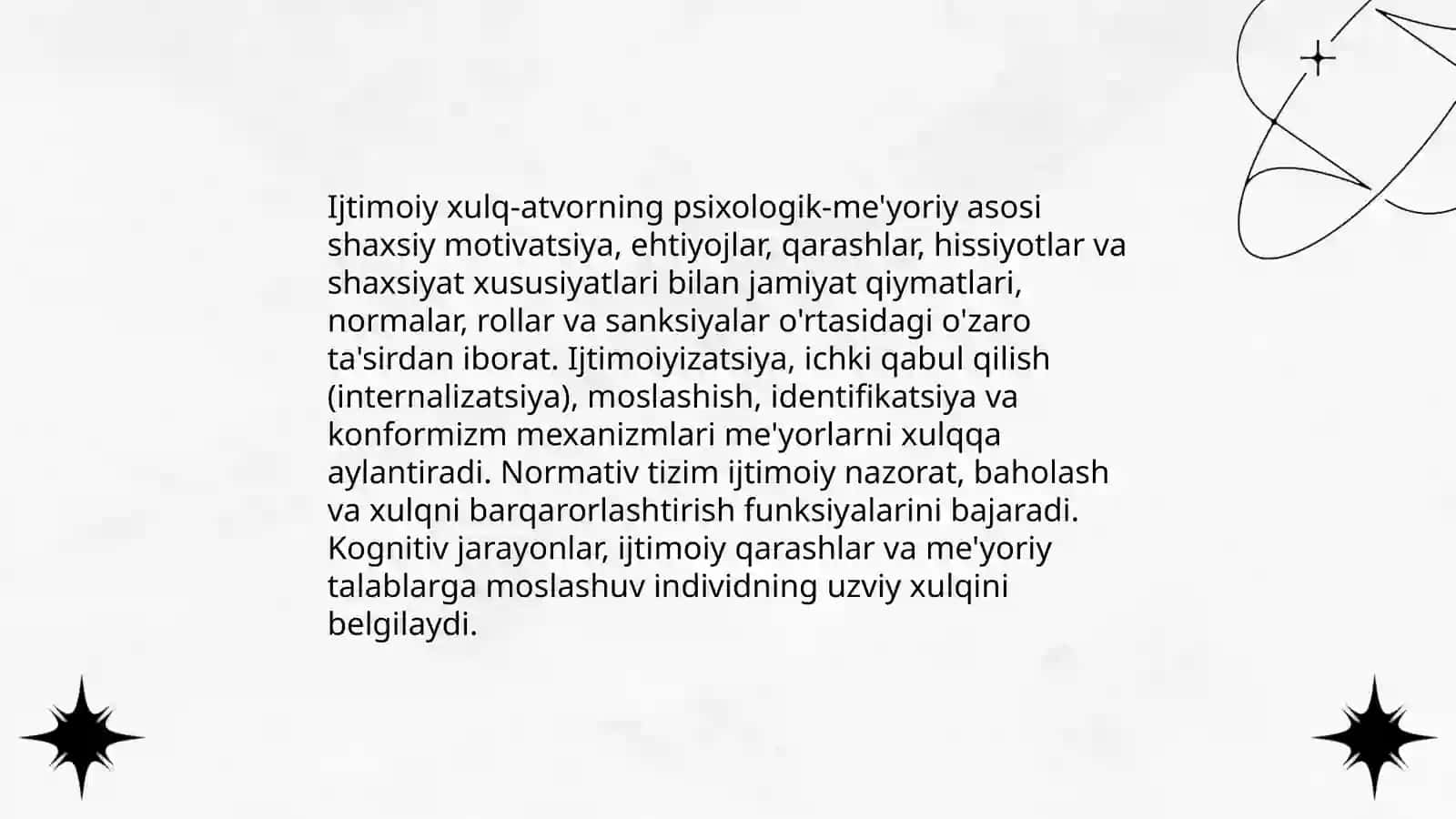 Ijtimoiy anglaganlik va ijtimoiy xulq atvor 4