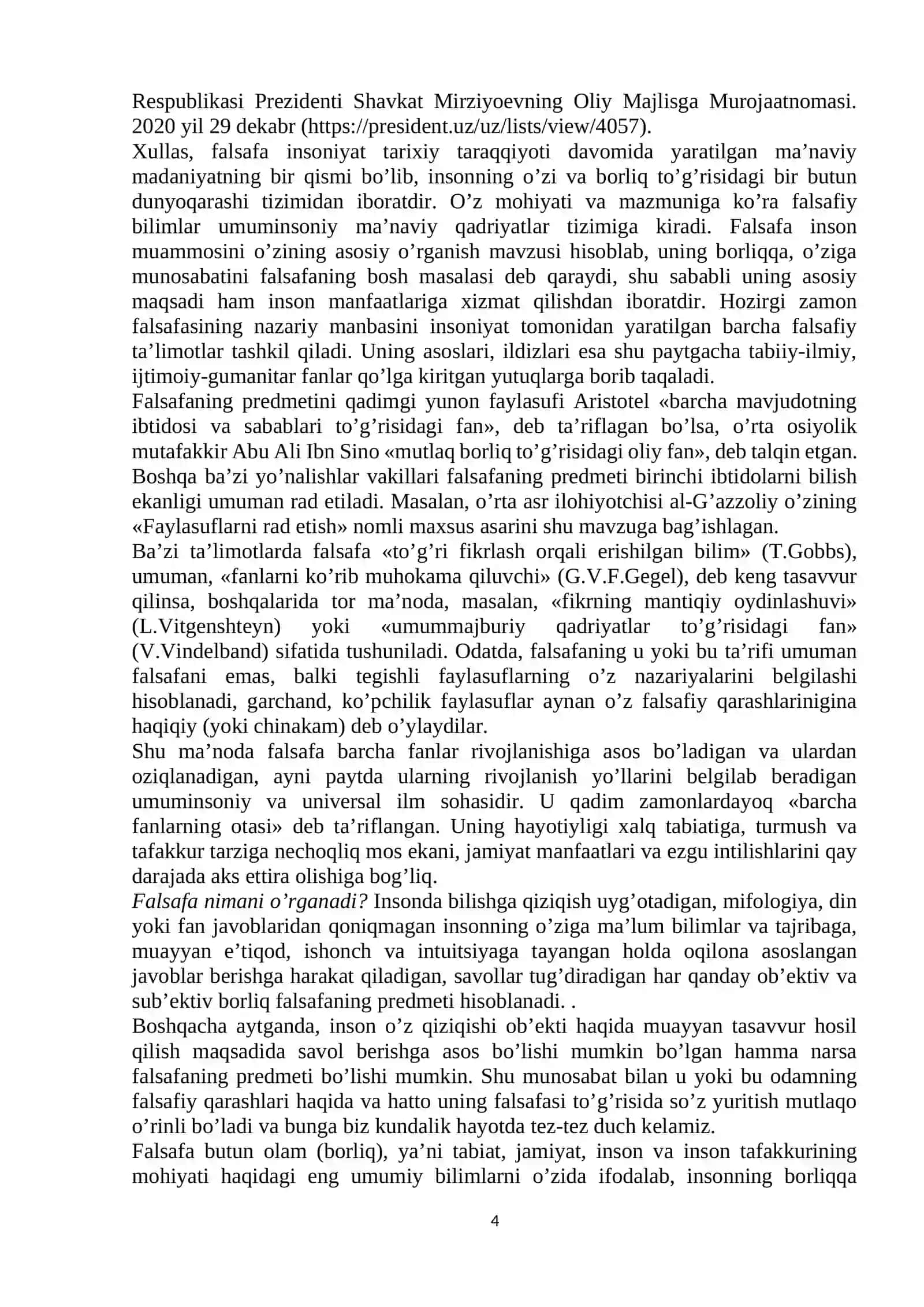 FALSAFA O'QUV MAJMUA 2024 + 2025 4