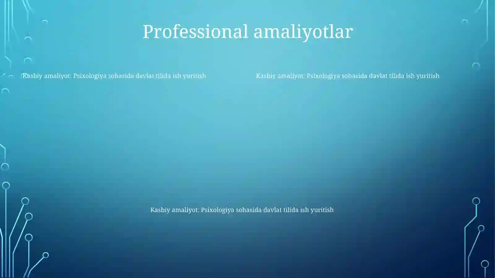 Psixologiya Yo'Nalishi Bo'Yicha Davlat Tilida Ish Yuritish 4